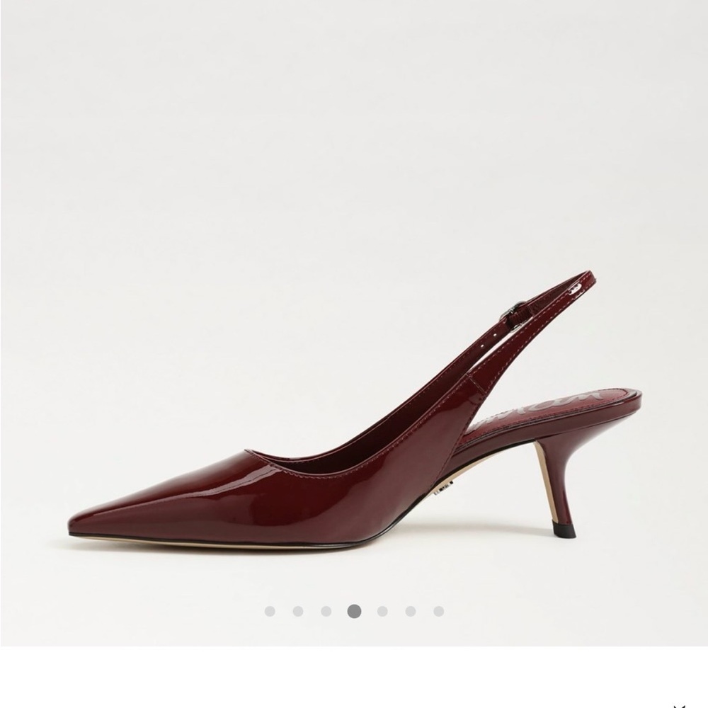 Sam Edelman Bianka Slingback in French Merlot - new in box